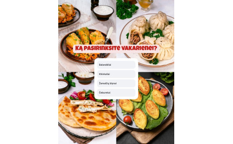 Naminė vakarienė be rūpesčių: