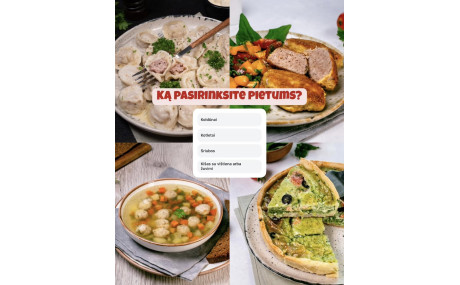  Sotūs pietūs – lyg namie: