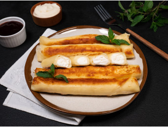 Lietiniai blynai su saldžios varškės