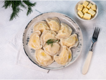 Virtiniai su bulvių ir sviesto