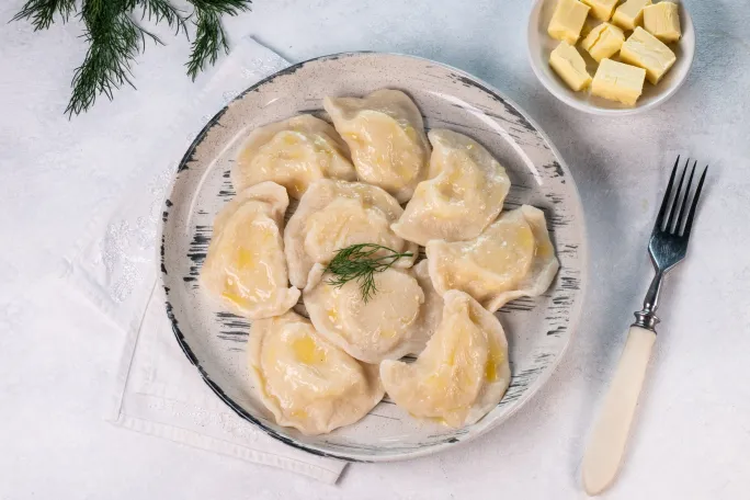 Virtiniai su bulvių ir sviesto Virtiniai su bulvių ir sviesto