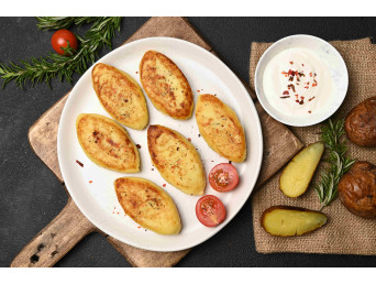 ŽemaičIų blynai su mėsos