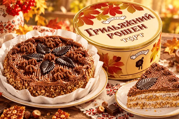 Tortas „Griliažinis“ ROSHEN 450 g Tortas „Griliažinis“ ROSHEN 450 g