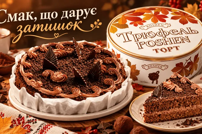 Tortas „Triufelis“ ROSHEN 520 g Tortas „Triufelis“ ROSHEN 520 g