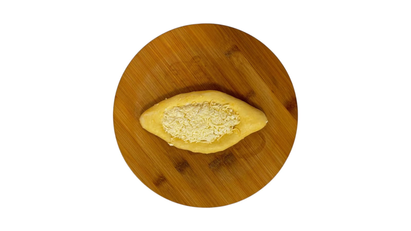 Chačapuris su sūrio ir varškės įdaru Chačapuris su sūrio ir varškės įdaru